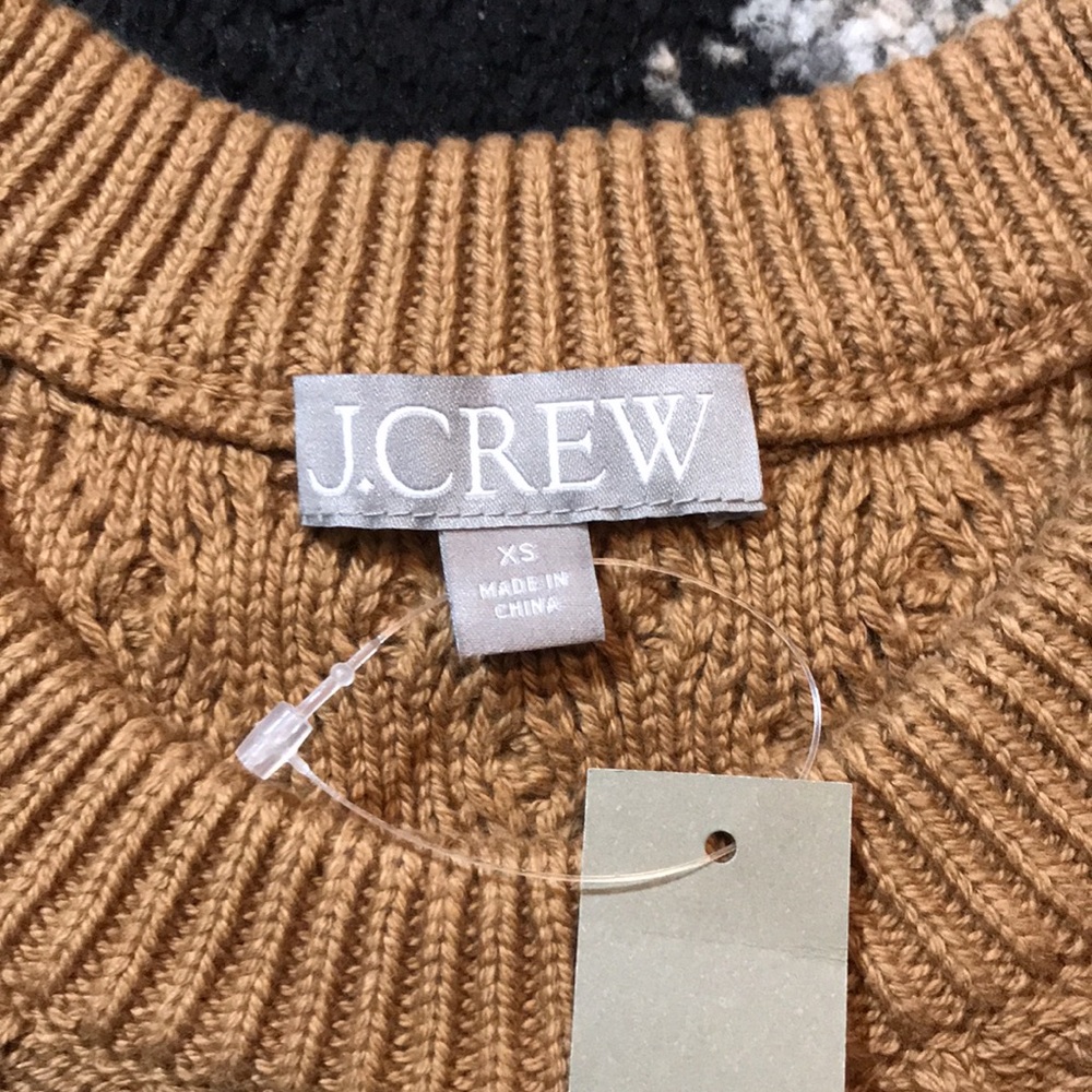 🐬 J.Crew  Cable-Knit Crewneck Sweater - Picture 3 of 12
